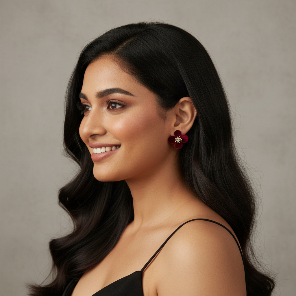 Pretty Flower Earrings