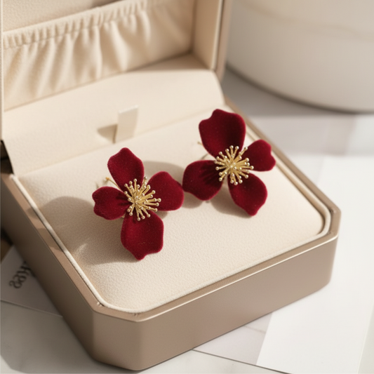 Pretty Flower Earrings