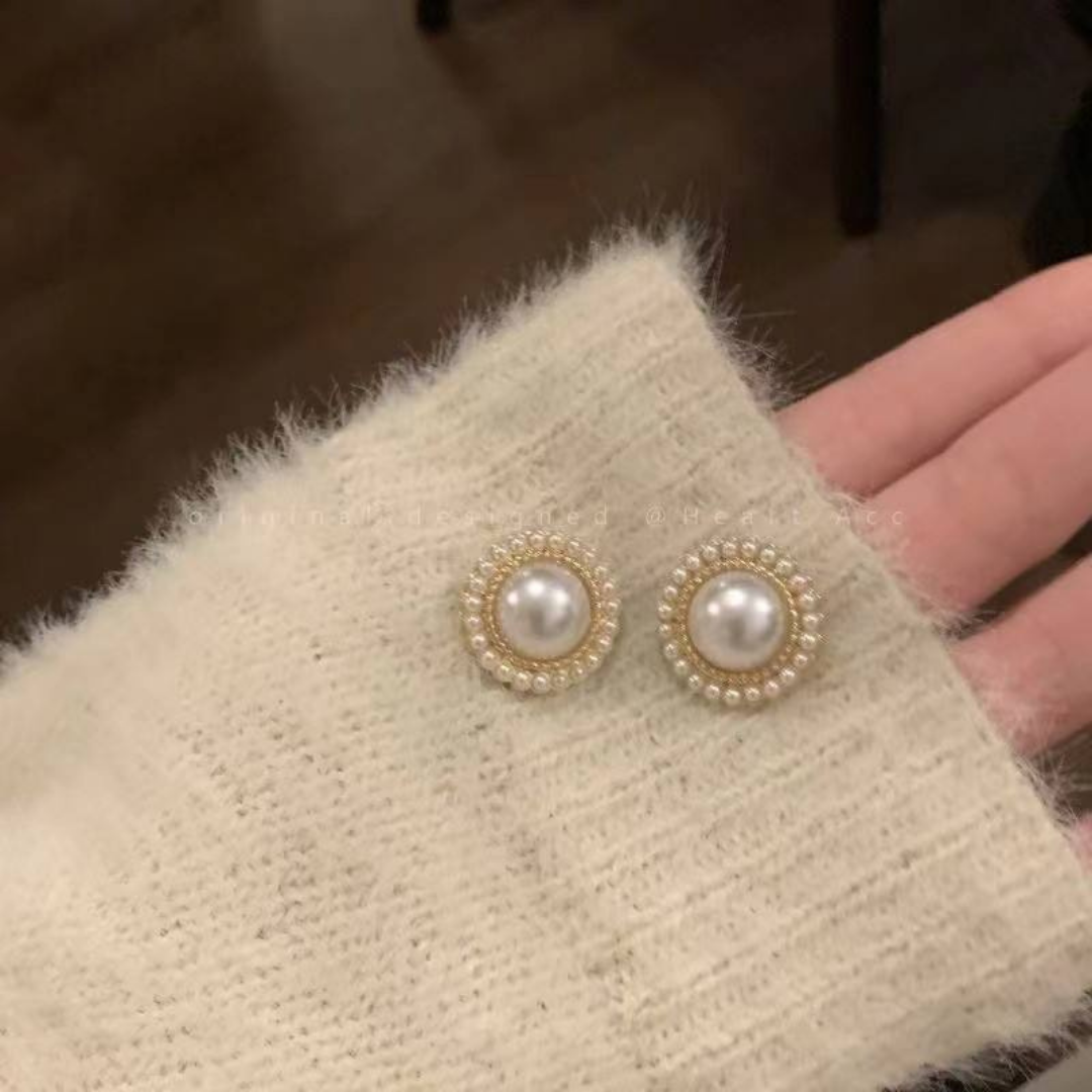 Pearl Statement Earrings