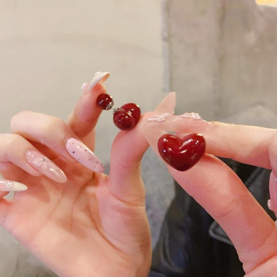 Heart Statement Earrings