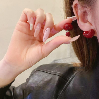 Heart Statement Earrings