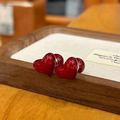 Heart Statement Earrings