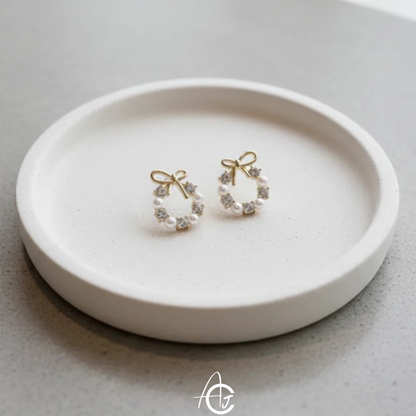 Bling Bow Earrings