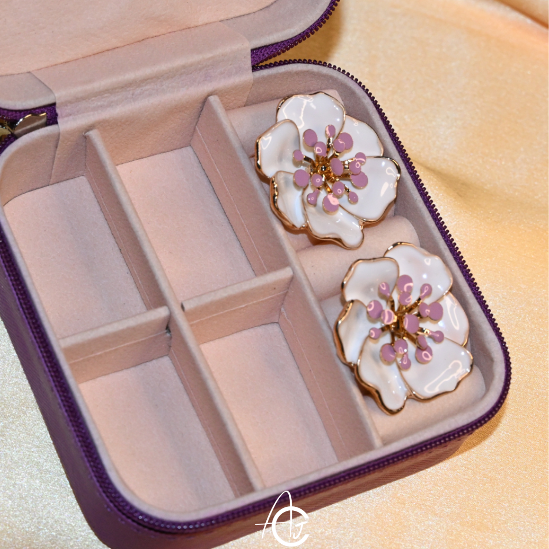 Flower Bling Earrings