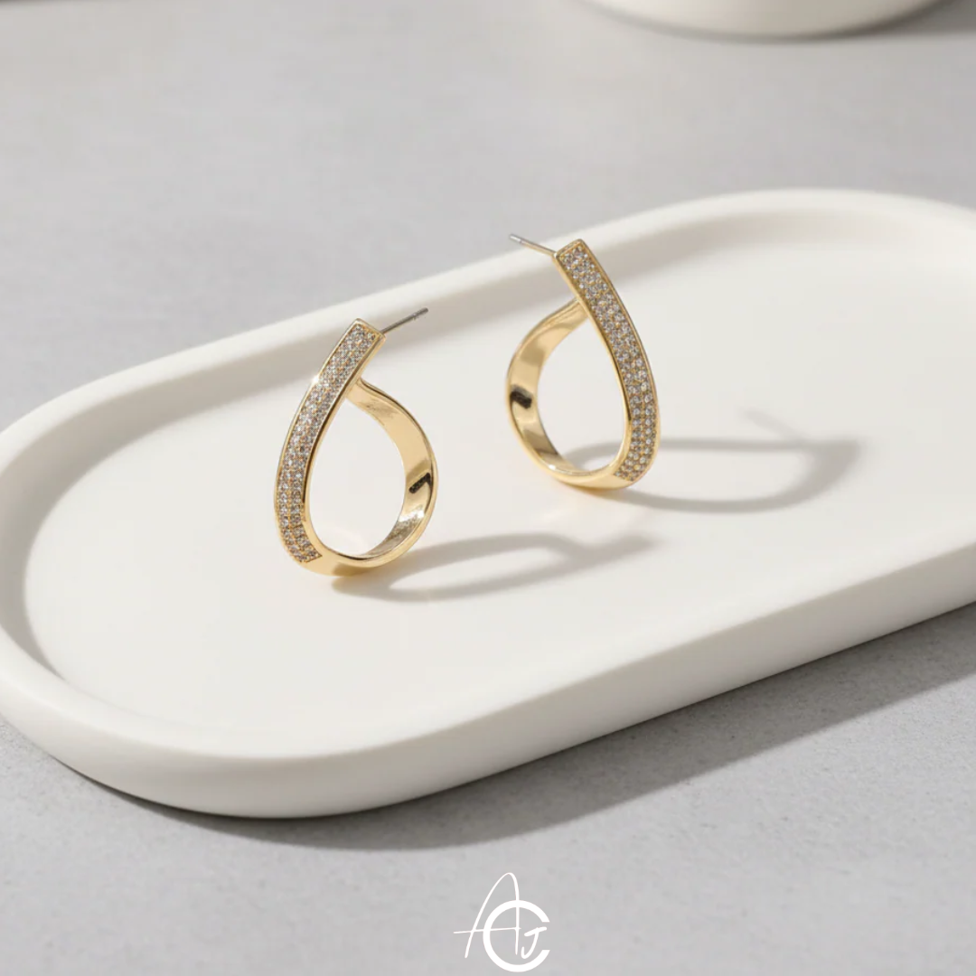 Bling Twist Earrings