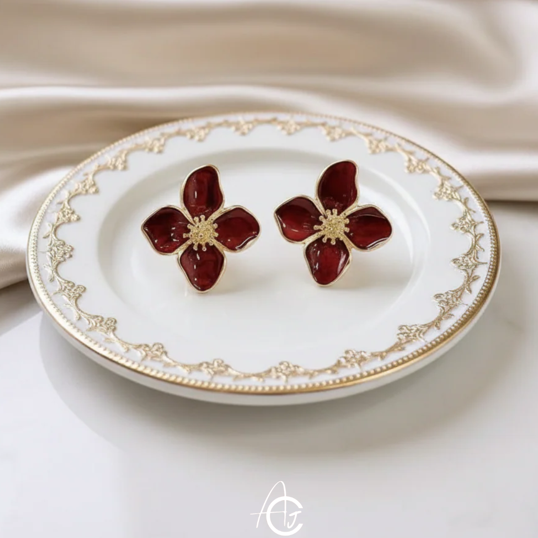 Pretty Flower Earrings