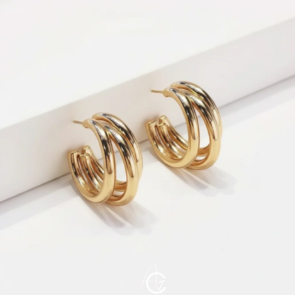 Bling Hoop Earrings