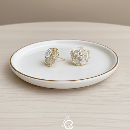 Flower Stud Earrings