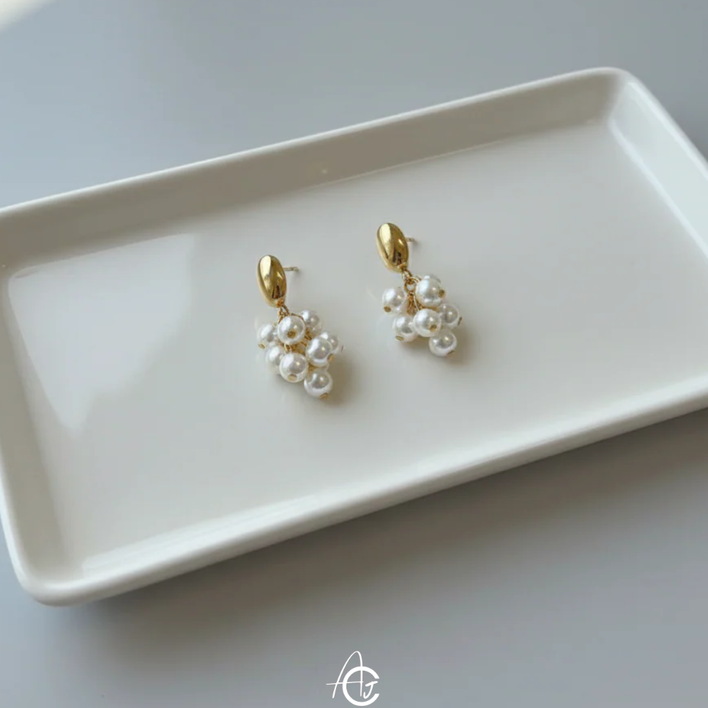 Bunch of Pearls Earrings