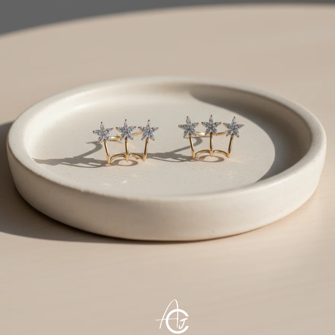 Bling Star Earrings
