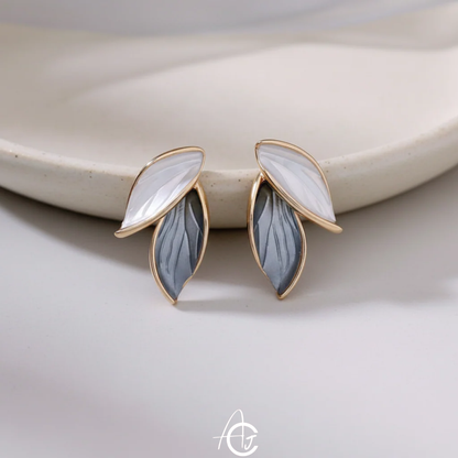 Leafy Stud Earrings