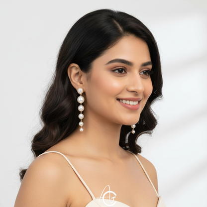 Pearl Dangle Earrings