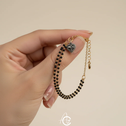 Raveena Mangalsutra Bracelet : Handmade