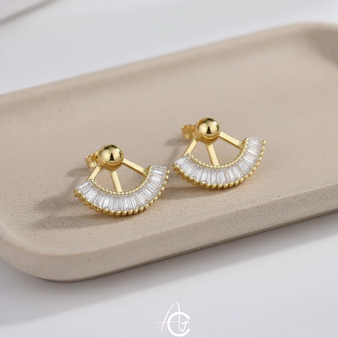 Minimalistic Crystal Earrings