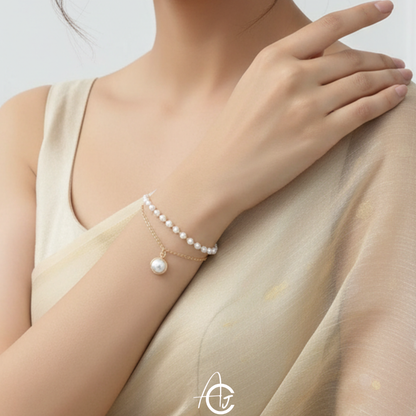 Pearl Layered Bracelet