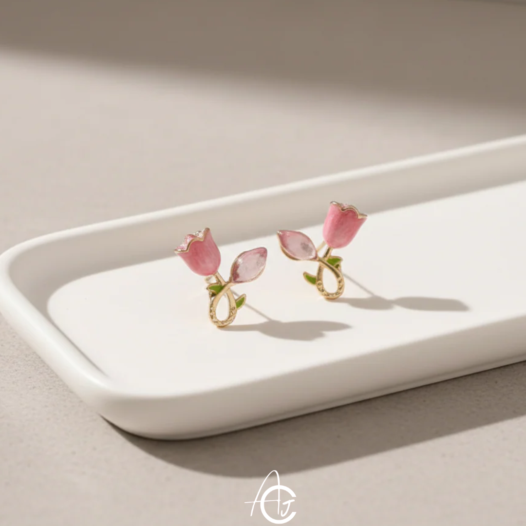 Shiney Daisy Earrings