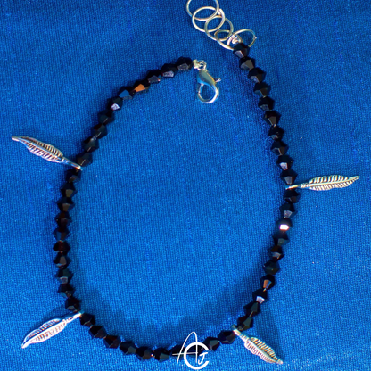 Leaf Anklet : Handmade
