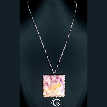 Fluid Necklace : Handmade