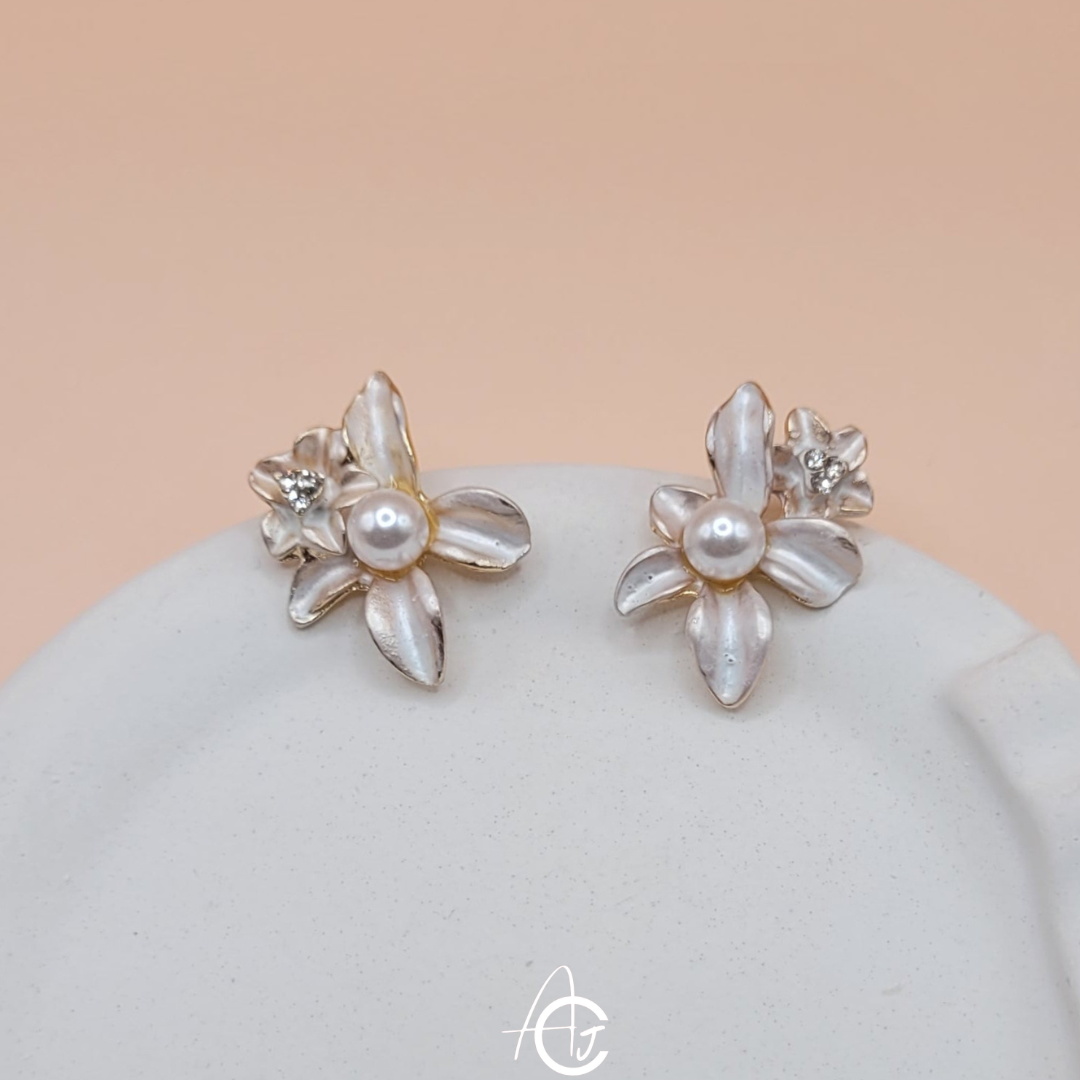 Flower Bling Earrings