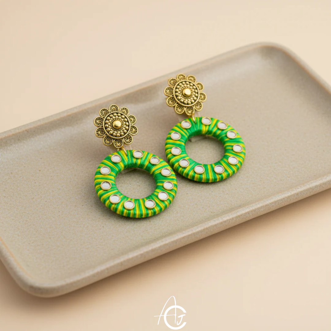 Statement Earrings : Handmade