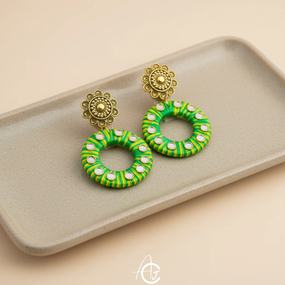 Statement Earrings : Handmade
