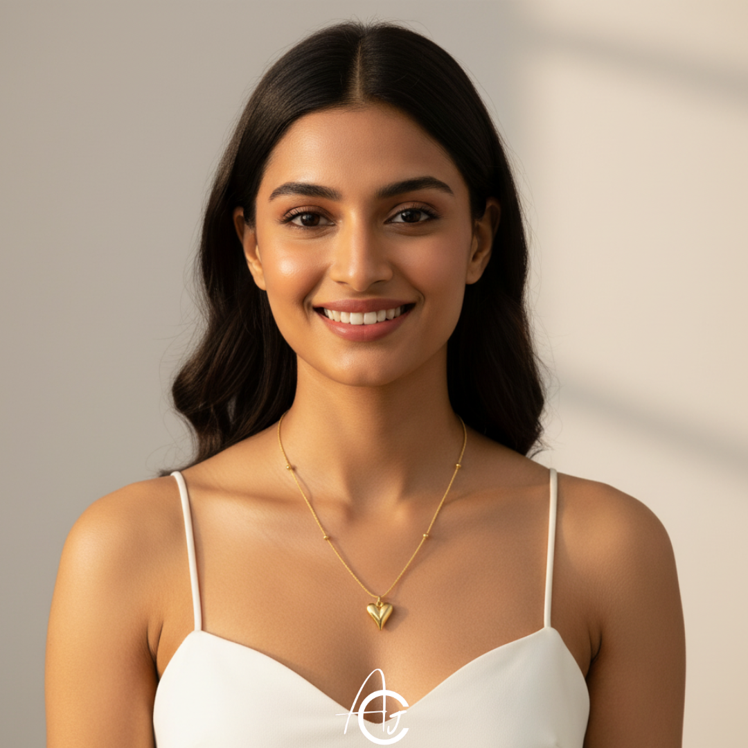 Hearty Beaded Necklace