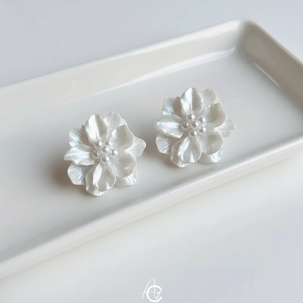 Flower Statement Earrings