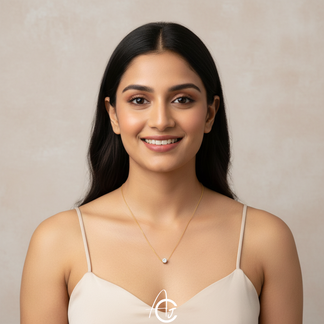 Solitaire Necklace