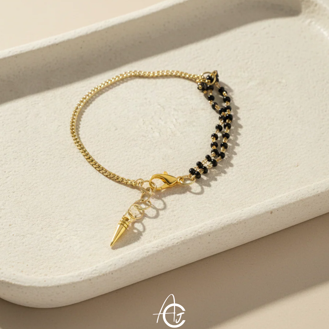 Roshni Mangalsutra Bracelet : Handmade