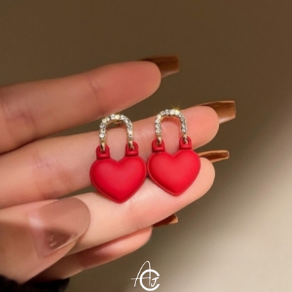 Heart Bling Earrings