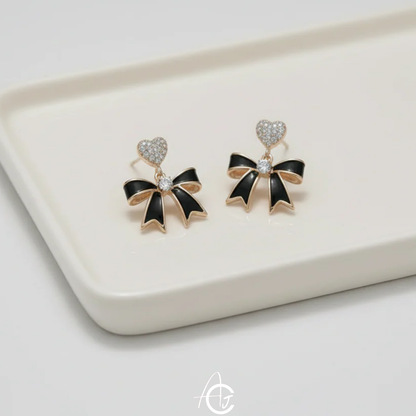 Bling Bow Earrings