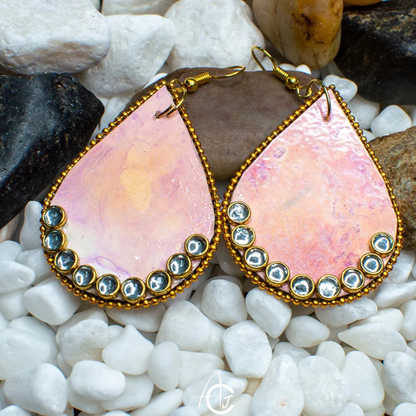 Fluid Earrings : Handmade