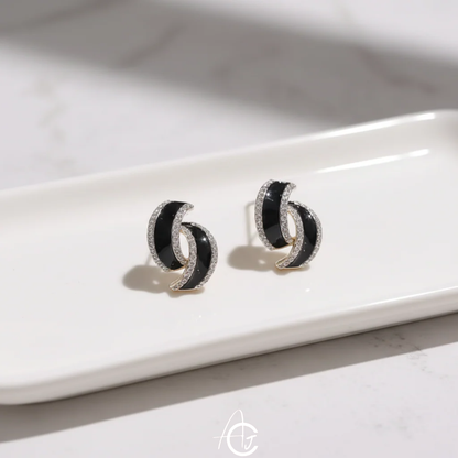 Whirl Stud Jazzy Earrings