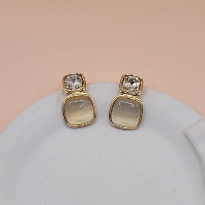 Semi Precious Stone Earrings