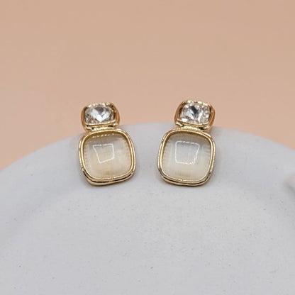 Semi Precious Stone Earrings