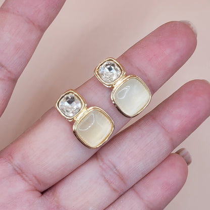 Semi Precious Stone Earrings