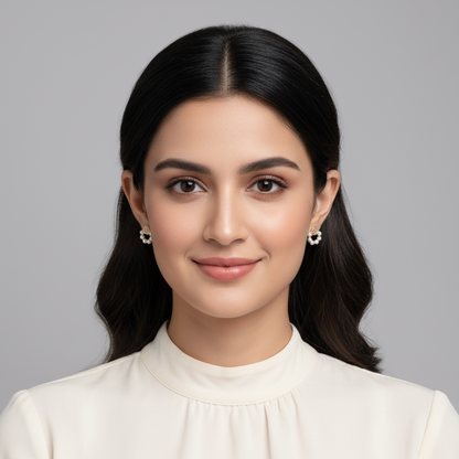 Pearl Flower Earring