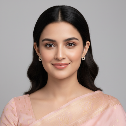Pearl Flower Earring