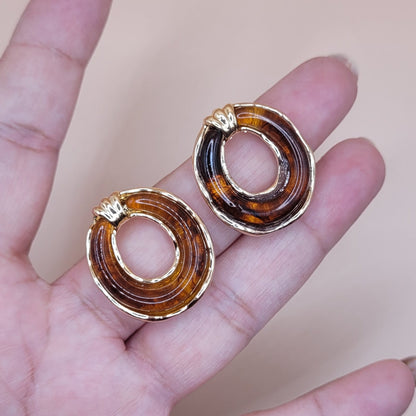 Semi Precious Stone Earrings