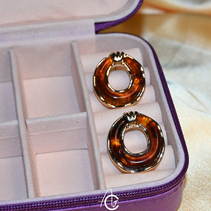 Semi Precious Stone Earrings