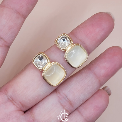 Semi Precious Stone Earrings