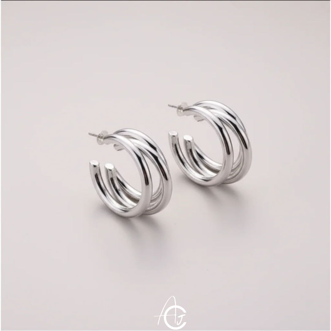 Bling Hoop Earrings
