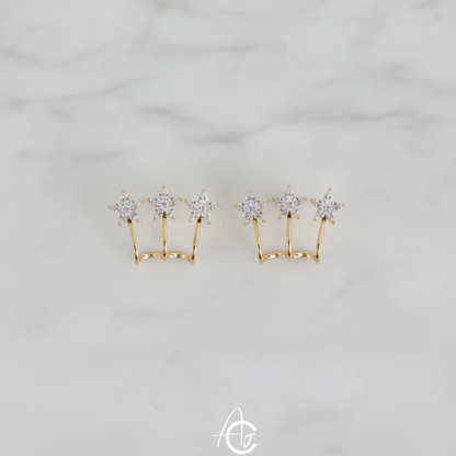 Bling Star Earrings