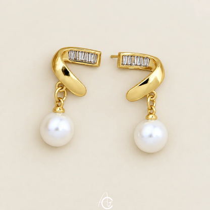 Whirl up Drop Earrings