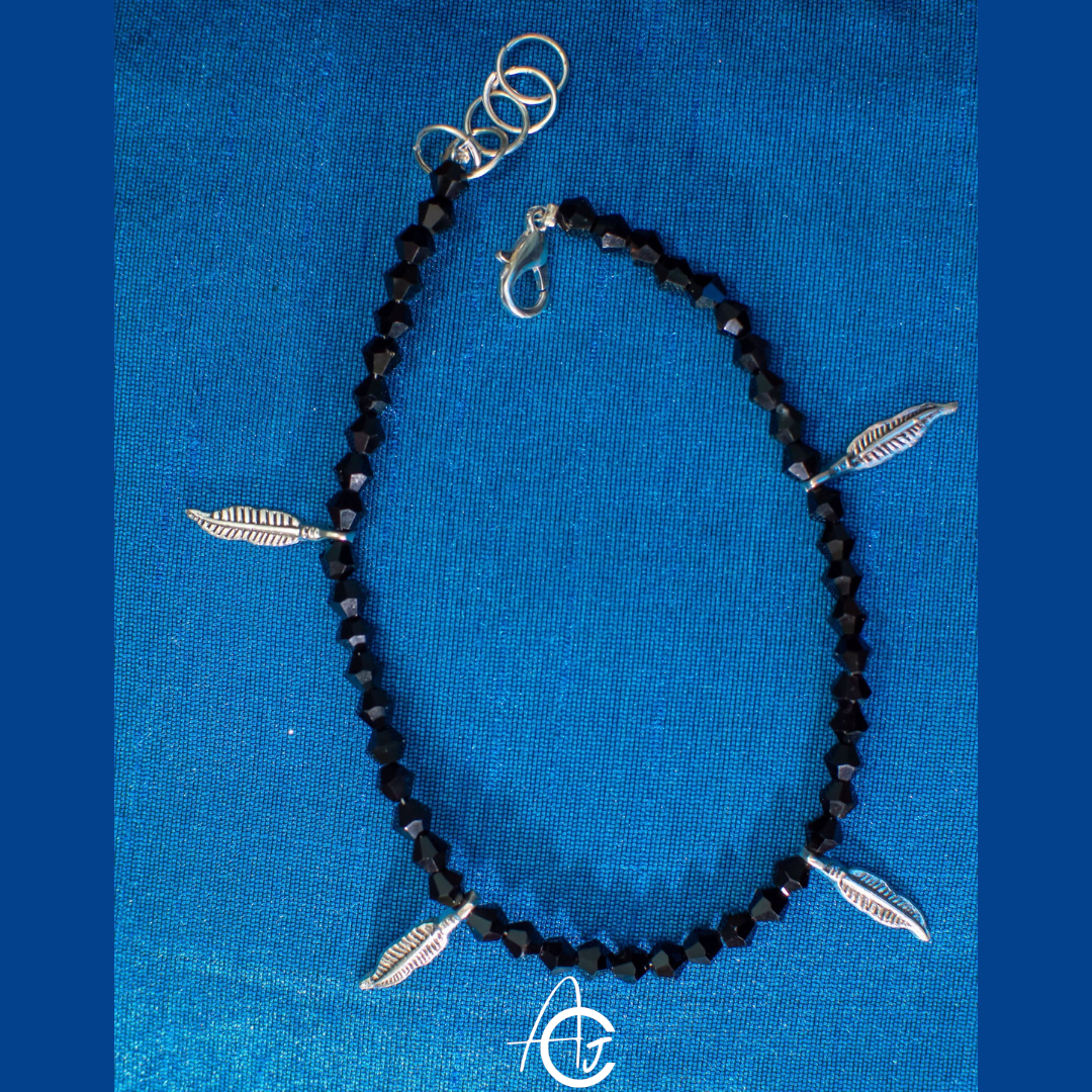 Leaf Anklet : Handmade