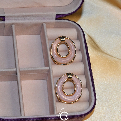 Semi Precious Stone Earrings