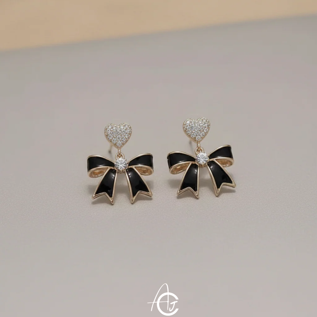 Bling Bow Earrings