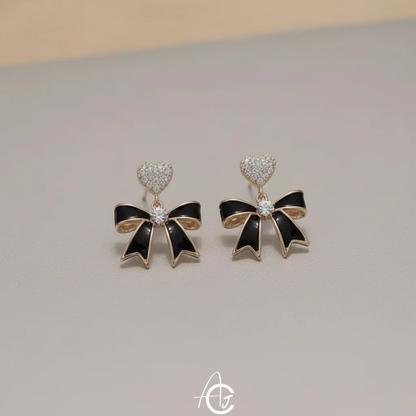 Bling Bow Earrings