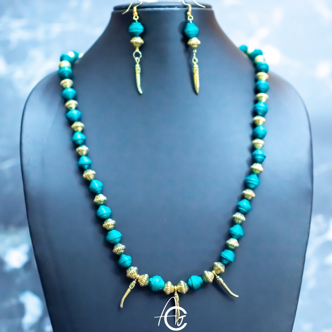 Beads Necklace Set : Handmade