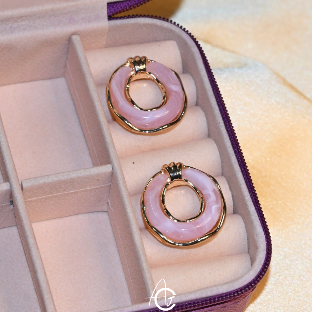 Semi Precious Stone Earrings